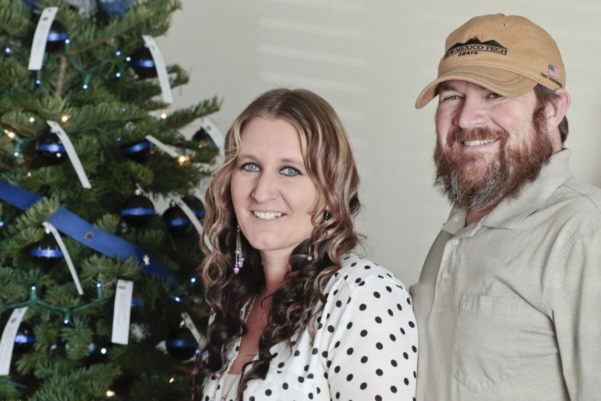 Orem family celebrates Christmas with a Fallen Officer tree News